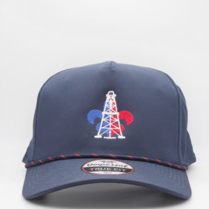 Fleur De Lis Drilling Rig Imperial Rope Hat